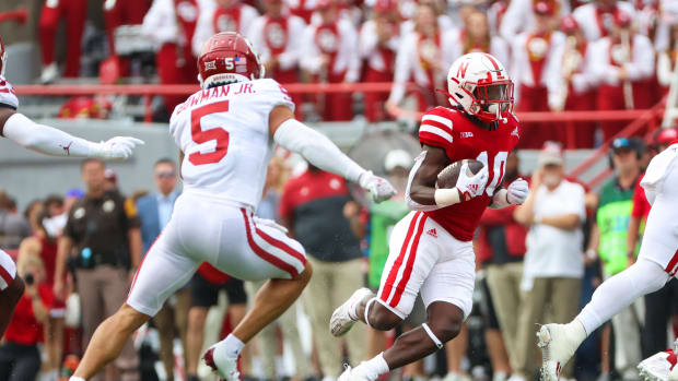 Anthony Grant run 2022 Nebraska vs. Oklahoma football USATSI_19062399